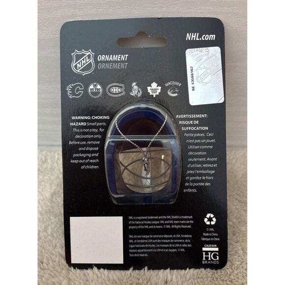 NHL Toronto Maple Leafs Goalie Mask Christmas Ornament 4" Hockey - Picture 2 of 4